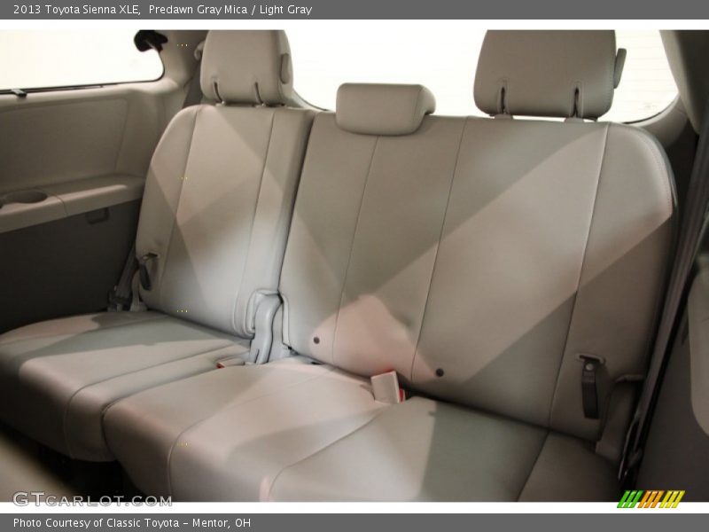 Predawn Gray Mica / Light Gray 2013 Toyota Sienna XLE