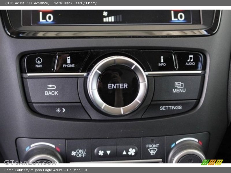 Crystal Black Pearl / Ebony 2016 Acura RDX Advance