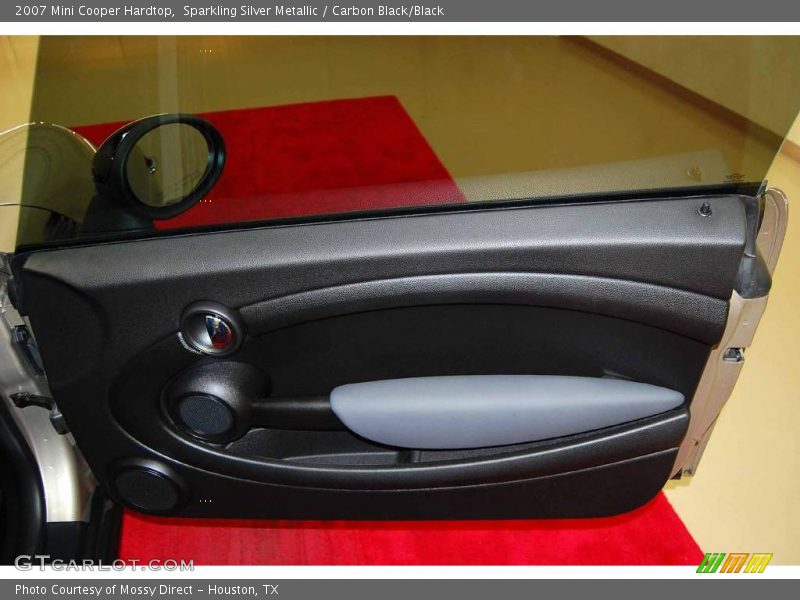 Sparkling Silver Metallic / Carbon Black/Black 2007 Mini Cooper Hardtop