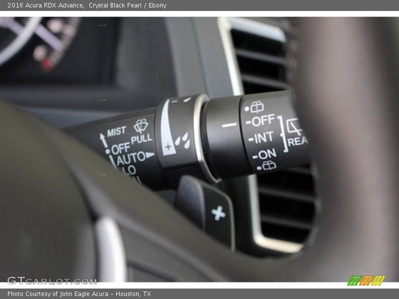 Crystal Black Pearl / Ebony 2016 Acura RDX Advance