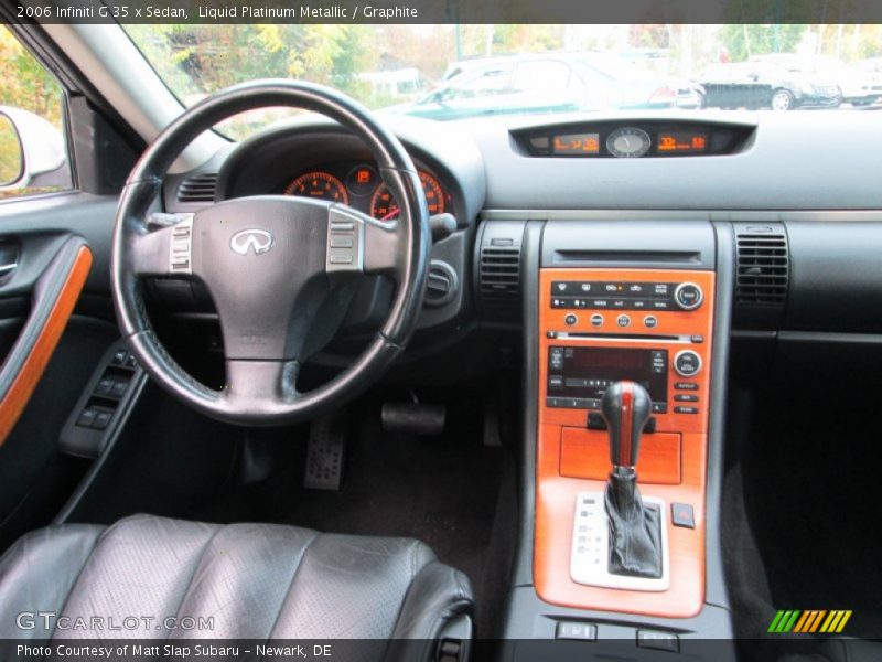 Liquid Platinum Metallic / Graphite 2006 Infiniti G 35 x Sedan