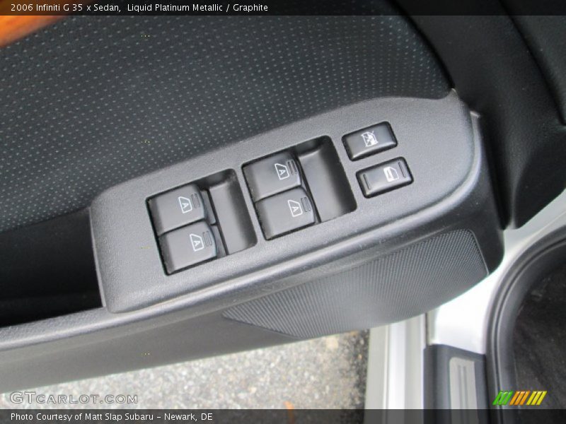 Liquid Platinum Metallic / Graphite 2006 Infiniti G 35 x Sedan