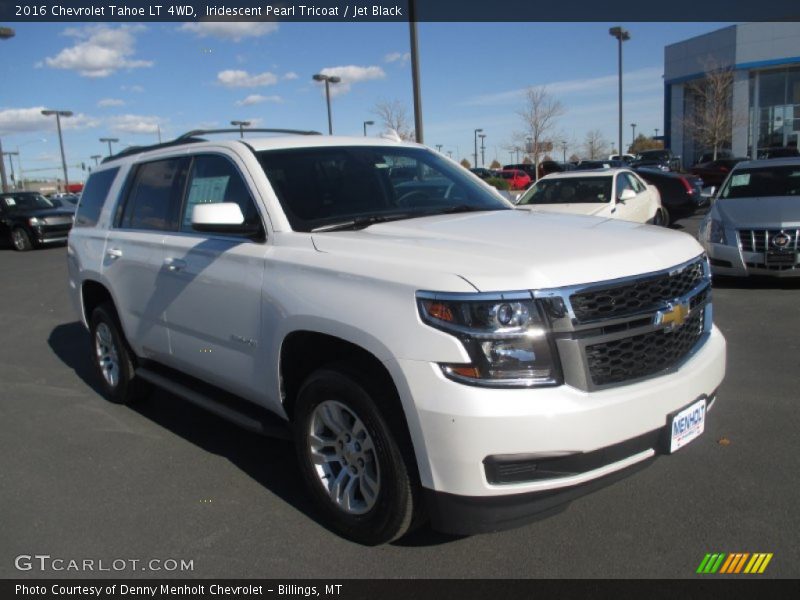 Iridescent Pearl Tricoat / Jet Black 2016 Chevrolet Tahoe LT 4WD