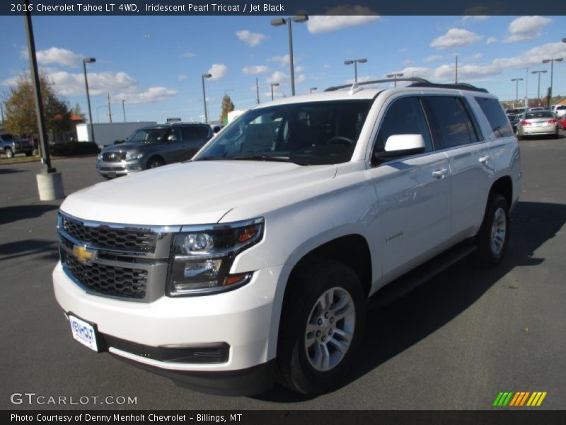 Iridescent Pearl Tricoat / Jet Black 2016 Chevrolet Tahoe LT 4WD