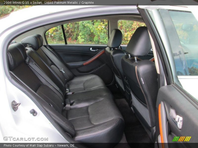 Liquid Platinum Metallic / Graphite 2006 Infiniti G 35 x Sedan