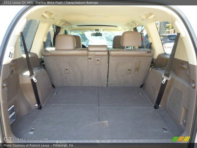 Starfire White Pearl / Sepia/Auburn Bubinga 2011 Lexus GX 460