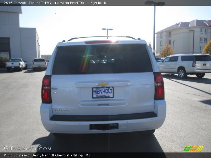 Iridescent Pearl Tricoat / Jet Black 2016 Chevrolet Tahoe LT 4WD