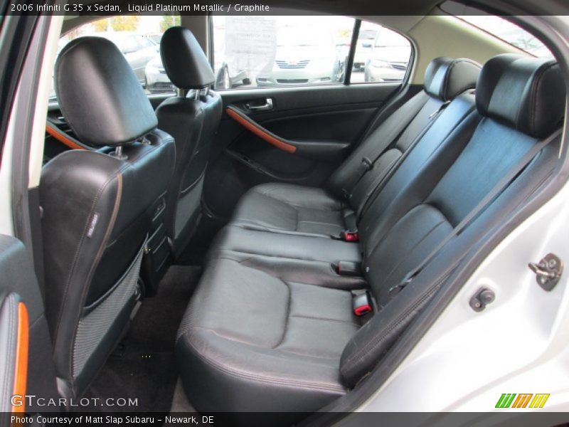 Liquid Platinum Metallic / Graphite 2006 Infiniti G 35 x Sedan