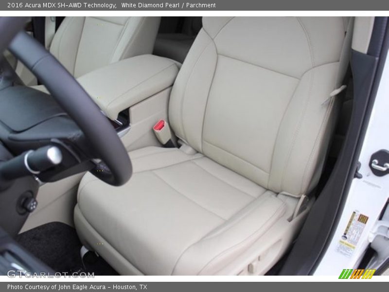 White Diamond Pearl / Parchment 2016 Acura MDX SH-AWD Technology
