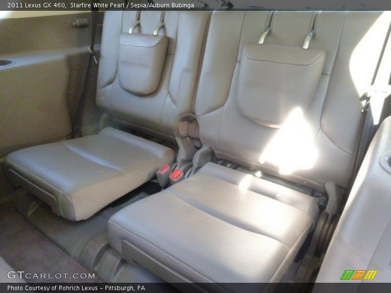 Starfire White Pearl / Sepia/Auburn Bubinga 2011 Lexus GX 460
