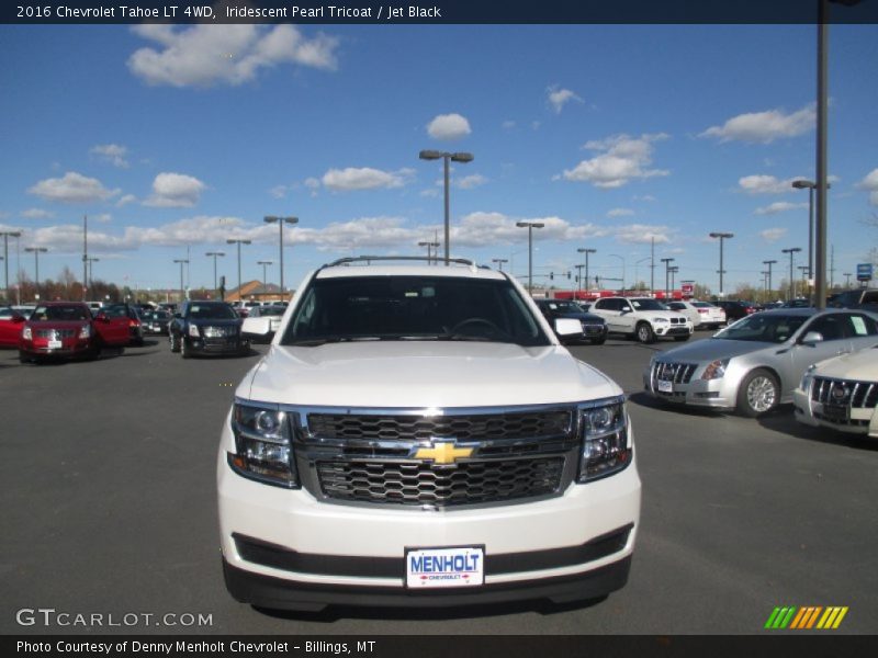 Iridescent Pearl Tricoat / Jet Black 2016 Chevrolet Tahoe LT 4WD