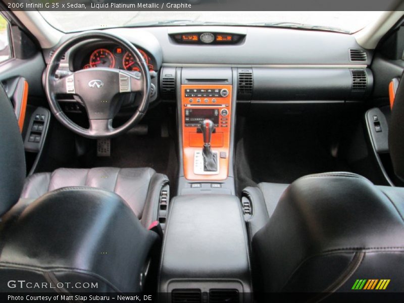Liquid Platinum Metallic / Graphite 2006 Infiniti G 35 x Sedan
