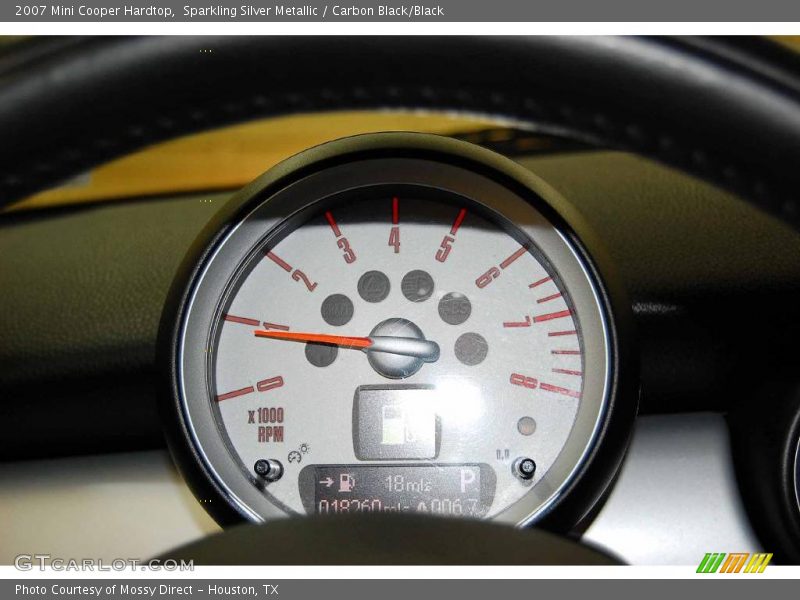 Sparkling Silver Metallic / Carbon Black/Black 2007 Mini Cooper Hardtop