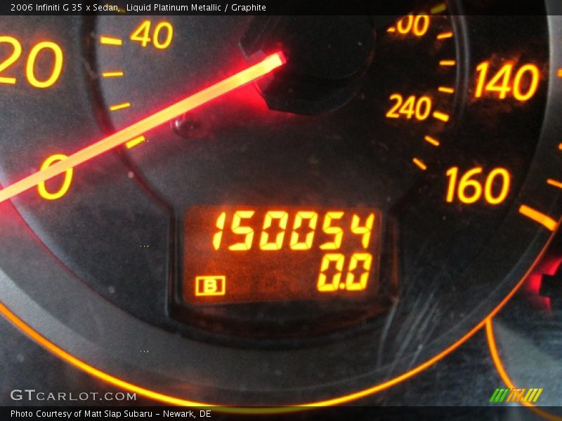 Liquid Platinum Metallic / Graphite 2006 Infiniti G 35 x Sedan