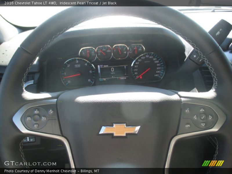 Iridescent Pearl Tricoat / Jet Black 2016 Chevrolet Tahoe LT 4WD