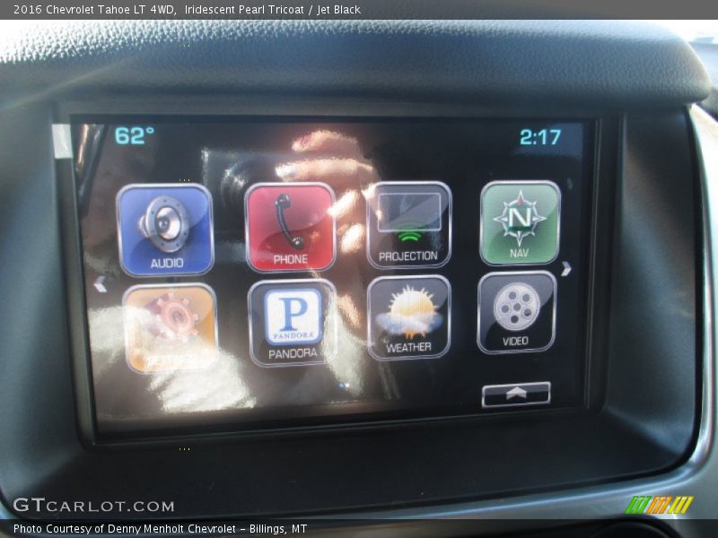 Iridescent Pearl Tricoat / Jet Black 2016 Chevrolet Tahoe LT 4WD