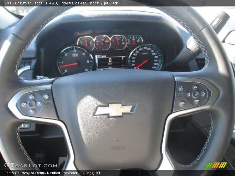 Iridescent Pearl Tricoat / Jet Black 2016 Chevrolet Tahoe LT 4WD