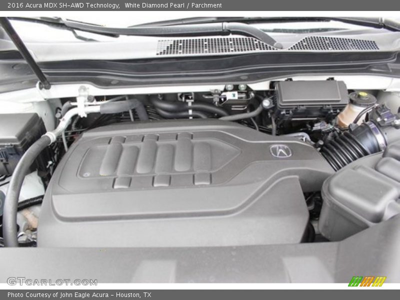 White Diamond Pearl / Parchment 2016 Acura MDX SH-AWD Technology
