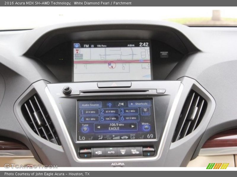 White Diamond Pearl / Parchment 2016 Acura MDX SH-AWD Technology
