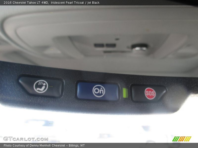 Iridescent Pearl Tricoat / Jet Black 2016 Chevrolet Tahoe LT 4WD