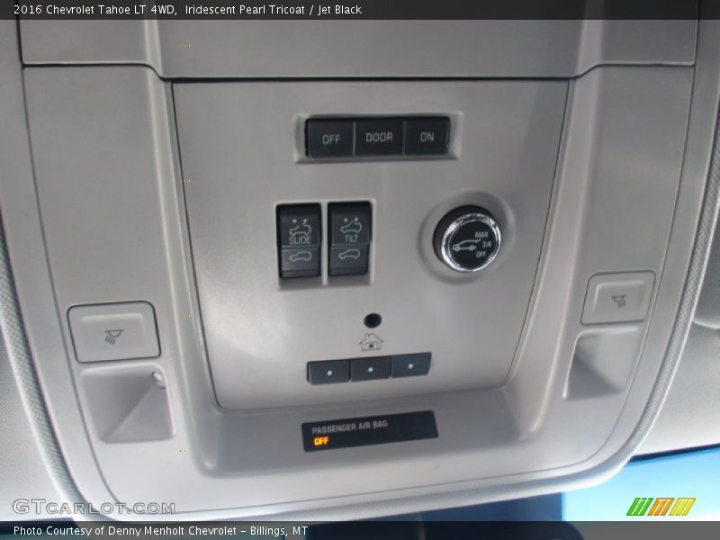 Iridescent Pearl Tricoat / Jet Black 2016 Chevrolet Tahoe LT 4WD