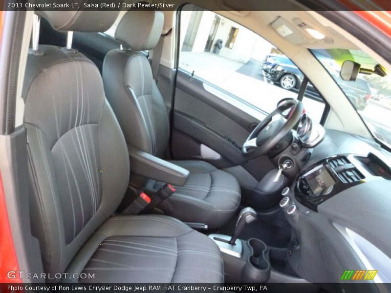 Salsa (Red) / Dark Pewter/Silver 2013 Chevrolet Spark LT