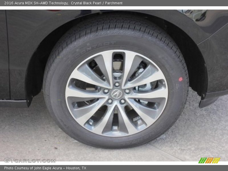 Crystal Black Pearl / Parchment 2016 Acura MDX SH-AWD Technology