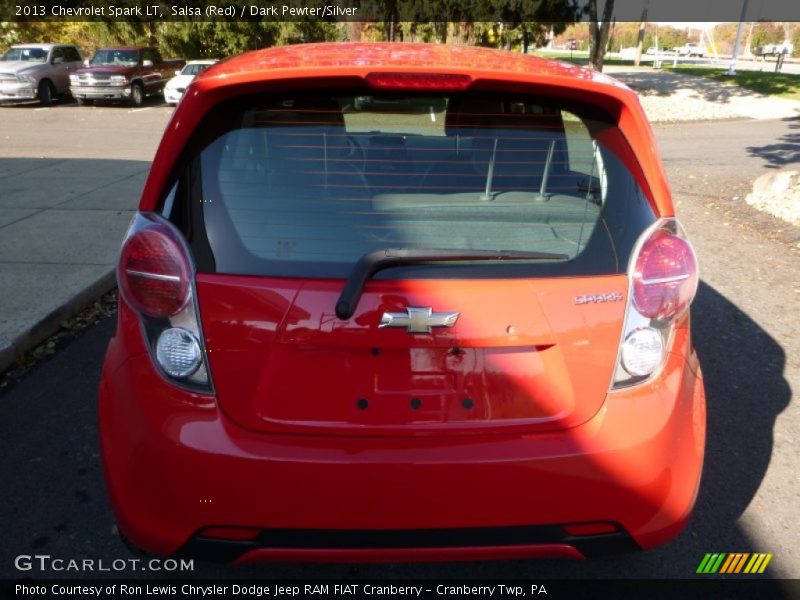 Salsa (Red) / Dark Pewter/Silver 2013 Chevrolet Spark LT
