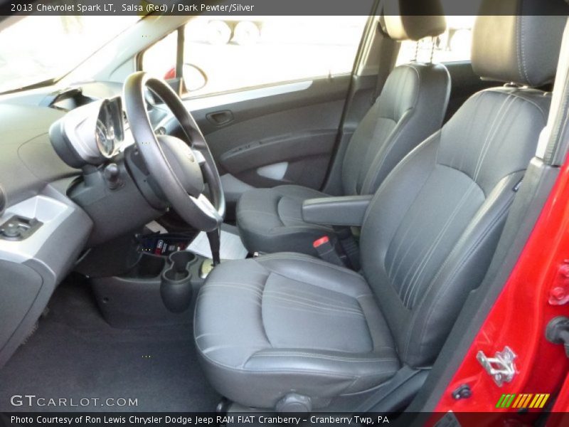 Salsa (Red) / Dark Pewter/Silver 2013 Chevrolet Spark LT