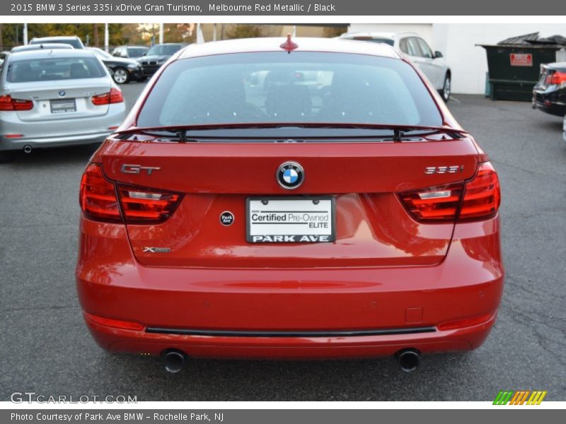 Melbourne Red Metallic / Black 2015 BMW 3 Series 335i xDrive Gran Turismo