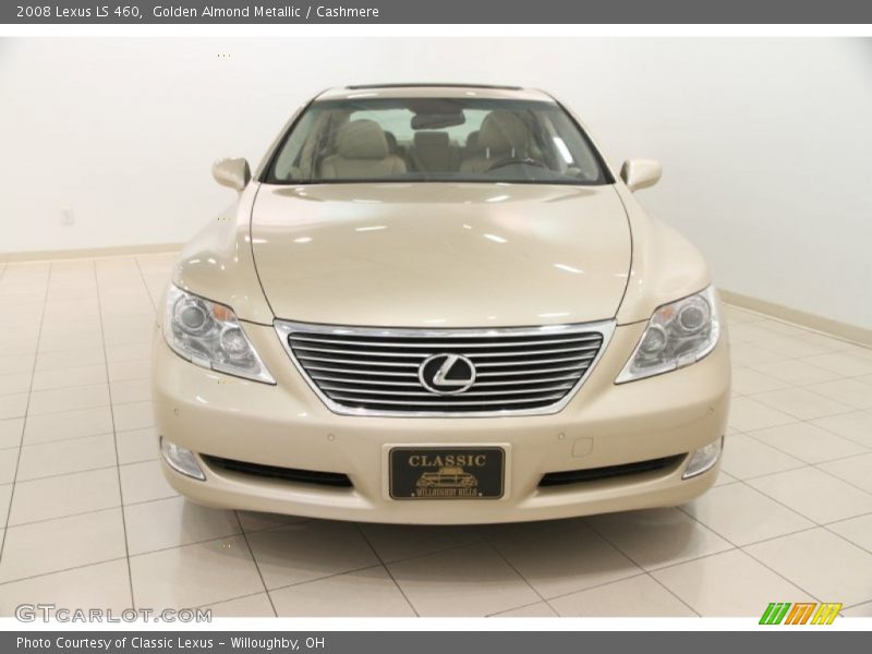 Golden Almond Metallic / Cashmere 2008 Lexus LS 460
