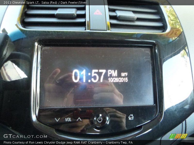 Salsa (Red) / Dark Pewter/Silver 2013 Chevrolet Spark LT