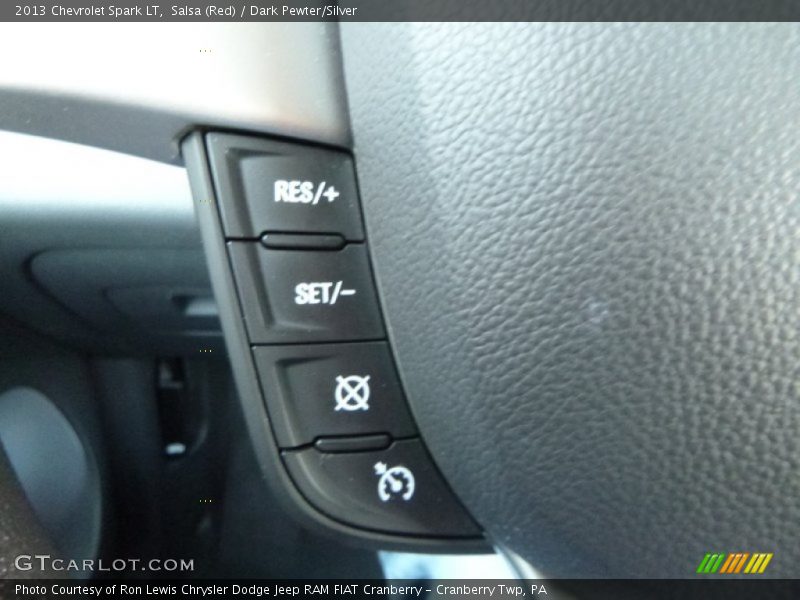 Salsa (Red) / Dark Pewter/Silver 2013 Chevrolet Spark LT