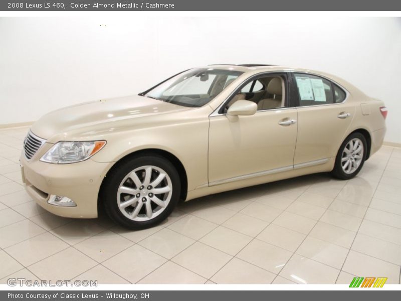 Golden Almond Metallic / Cashmere 2008 Lexus LS 460