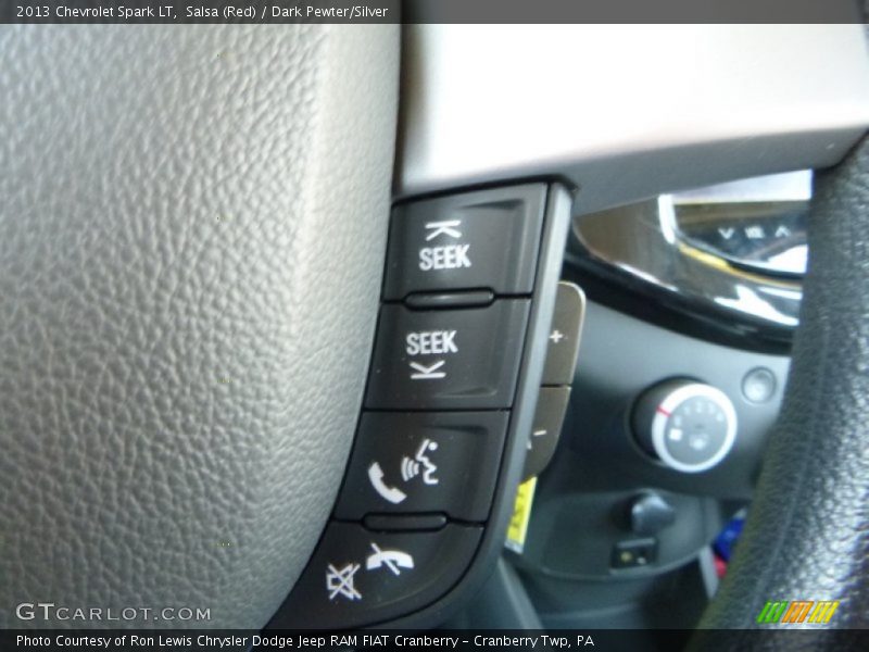 Salsa (Red) / Dark Pewter/Silver 2013 Chevrolet Spark LT