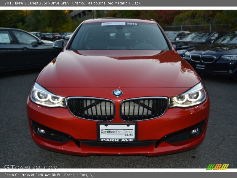 Melbourne Red Metallic / Black 2015 BMW 3 Series 335i xDrive Gran Turismo