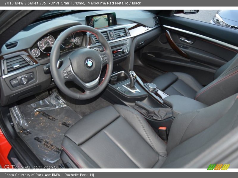 Black Interior - 2015 3 Series 335i xDrive Gran Turismo 
