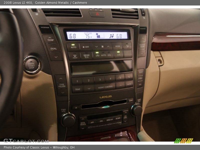 Golden Almond Metallic / Cashmere 2008 Lexus LS 460