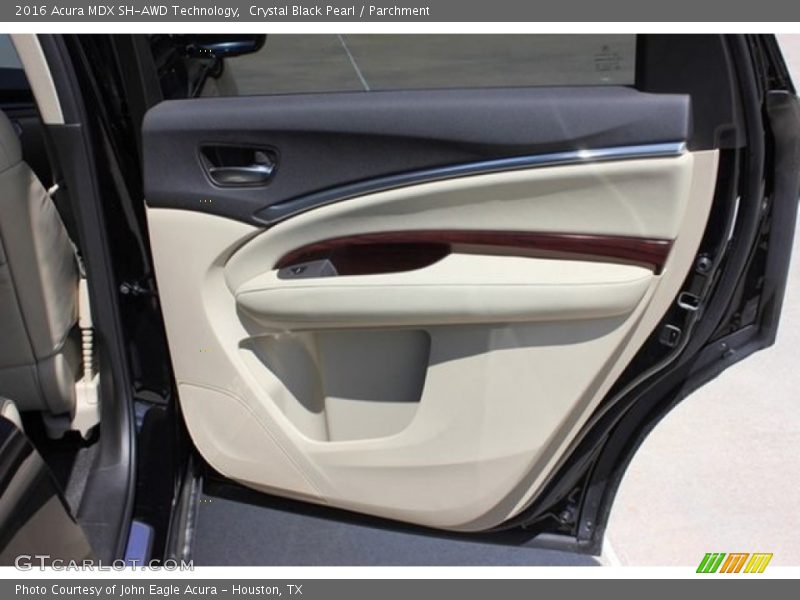 Crystal Black Pearl / Parchment 2016 Acura MDX SH-AWD Technology