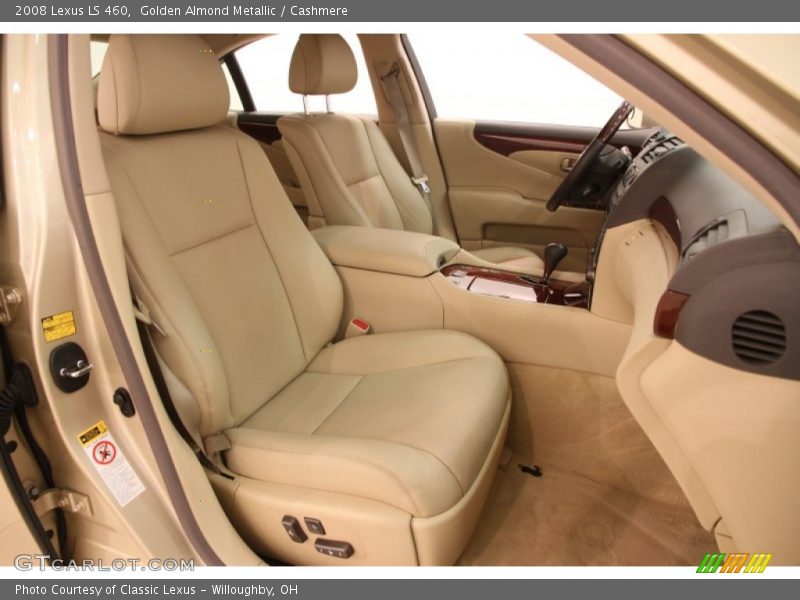 Golden Almond Metallic / Cashmere 2008 Lexus LS 460