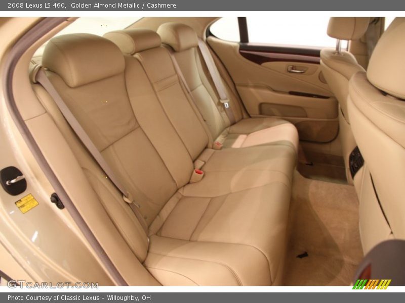 Golden Almond Metallic / Cashmere 2008 Lexus LS 460