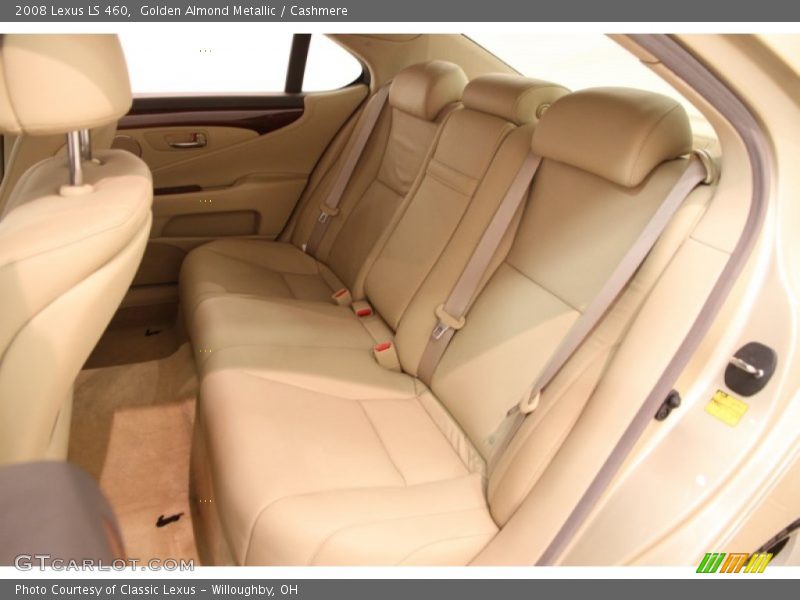 Golden Almond Metallic / Cashmere 2008 Lexus LS 460