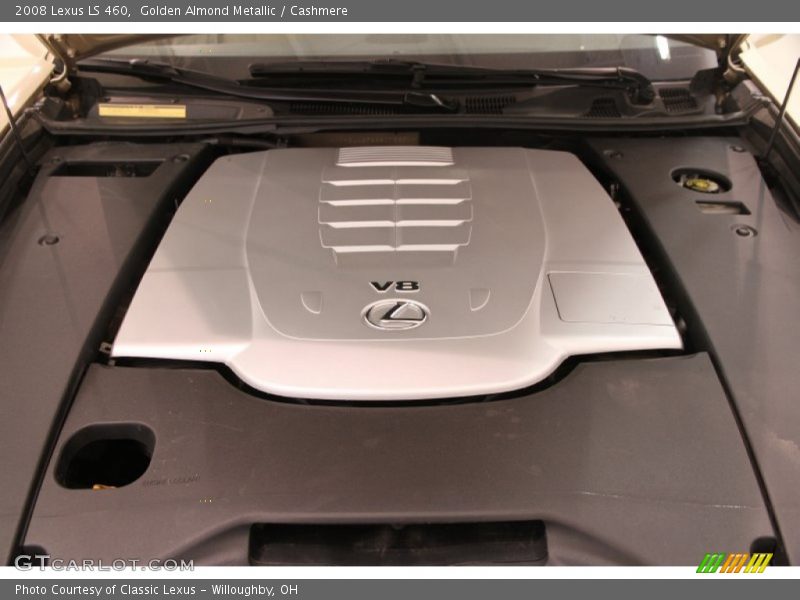 Golden Almond Metallic / Cashmere 2008 Lexus LS 460