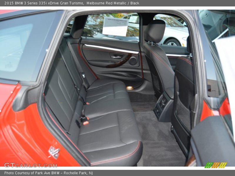 Rear Seat of 2015 3 Series 335i xDrive Gran Turismo