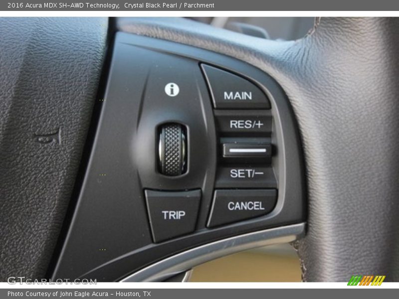 Crystal Black Pearl / Parchment 2016 Acura MDX SH-AWD Technology