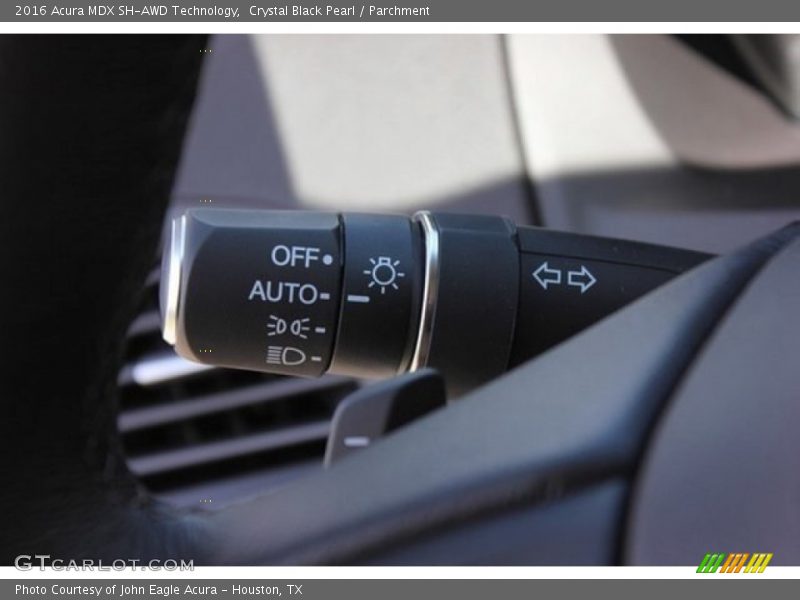 Crystal Black Pearl / Parchment 2016 Acura MDX SH-AWD Technology