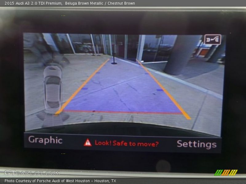 Beluga Brown Metallic / Chestnut Brown 2015 Audi A3 2.0 TDI Premium