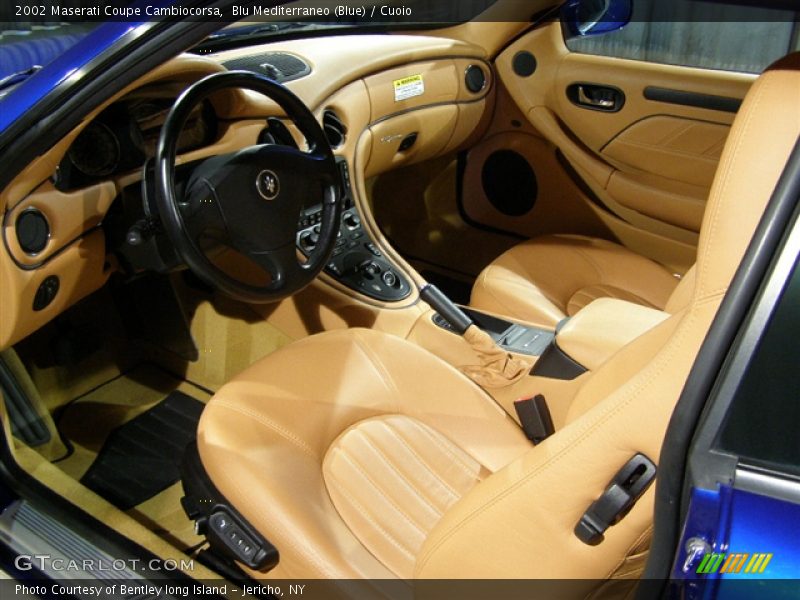Blu Mediterraneo (Blue) / Cuoio 2002 Maserati Coupe Cambiocorsa