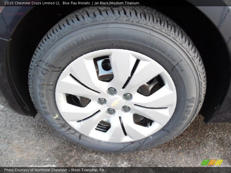 Blue Ray Metallic / Jet Black/Medium Titanium 2016 Chevrolet Cruze Limited LS