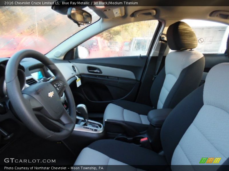Blue Ray Metallic / Jet Black/Medium Titanium 2016 Chevrolet Cruze Limited LS